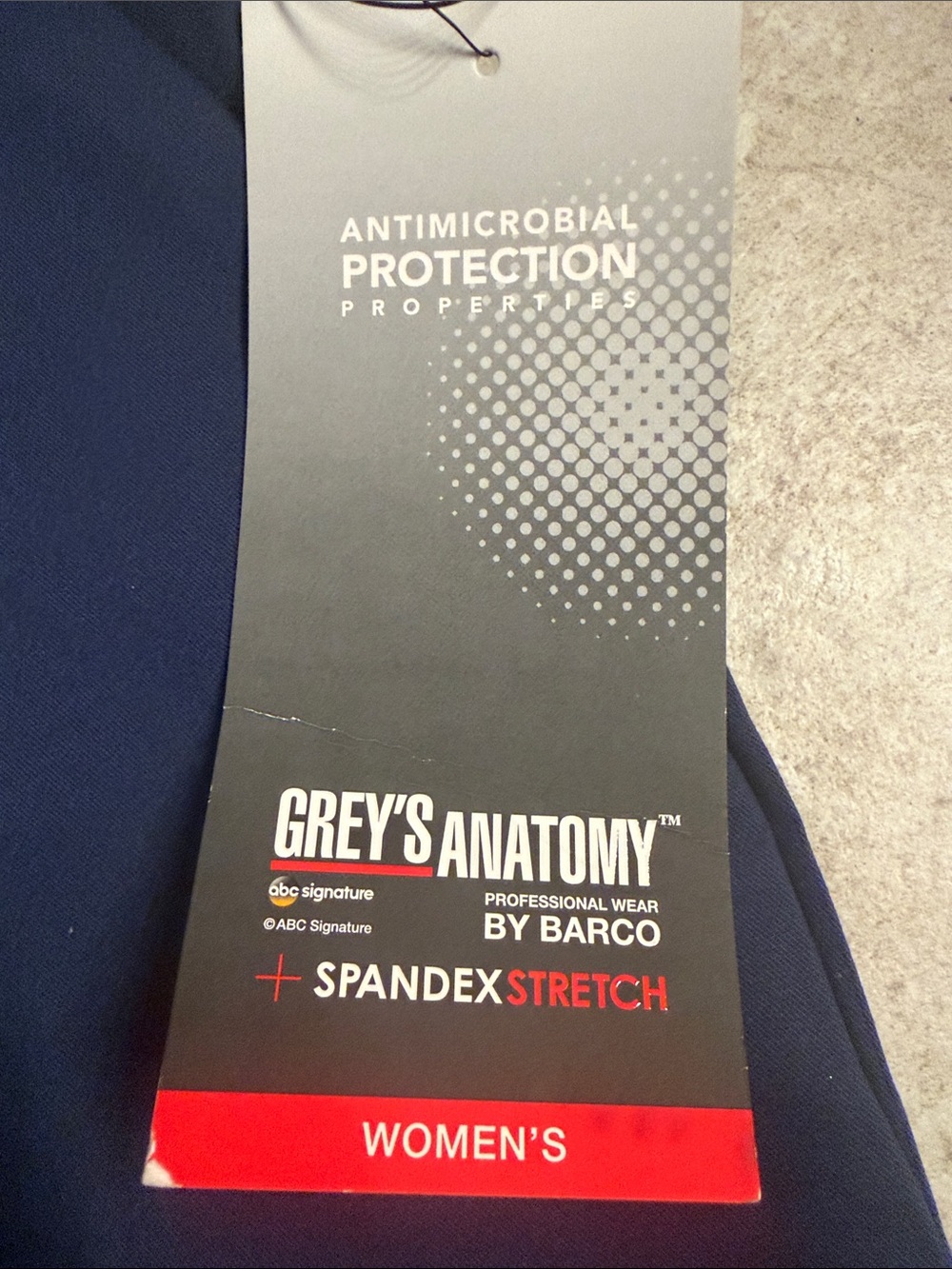 Grey’s Anatomy new with tags high-rise wide leg, scrub pants size large - Picture 2 of 5